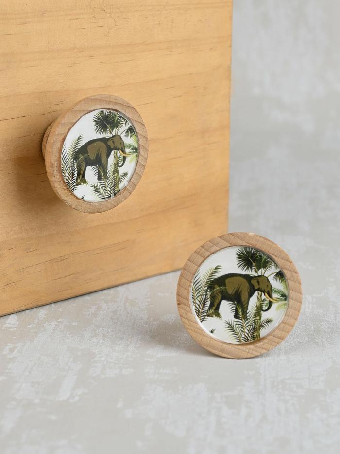 Animal Theme Knob | Jungle Theme Cabinet Elephant Design Animal Theme Knob Animal Theme Knob