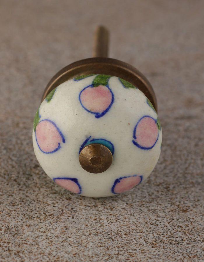 Bead Knobs | Decorative Pink Bleaded Kitchen Cabinet Bead Knobs Bead Knobs