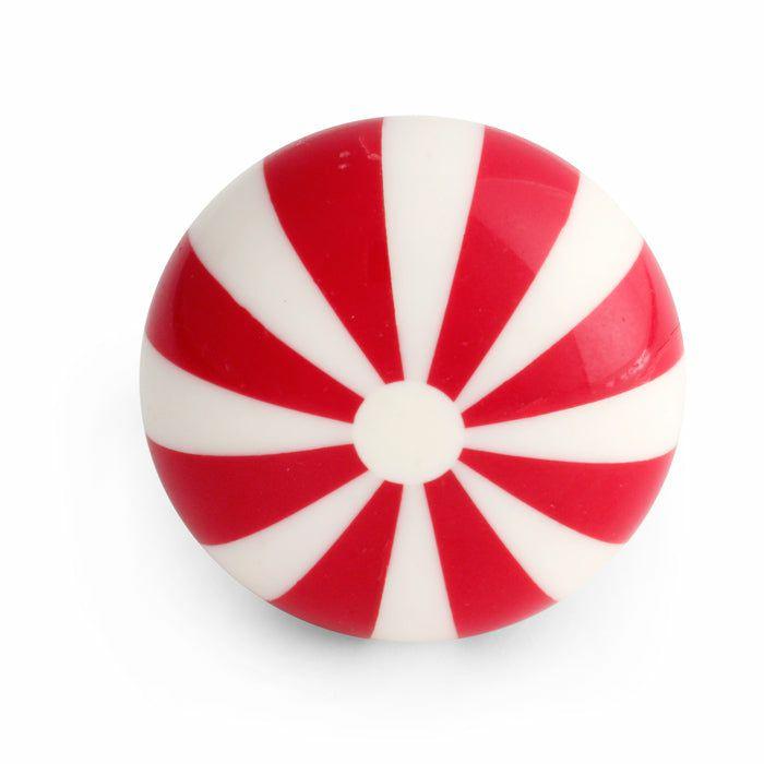 Bone Knobs | Stylish Red Lining On White Resin Bone Bathroom Cabinet Bone Knobs Bone Knobs