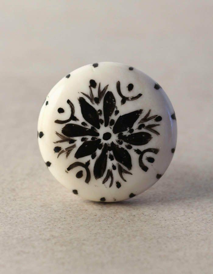 Bone Knobs | Unique White And Black Designer Resin Bone Dresser Cabinet Bone Knobs Bone Knobs