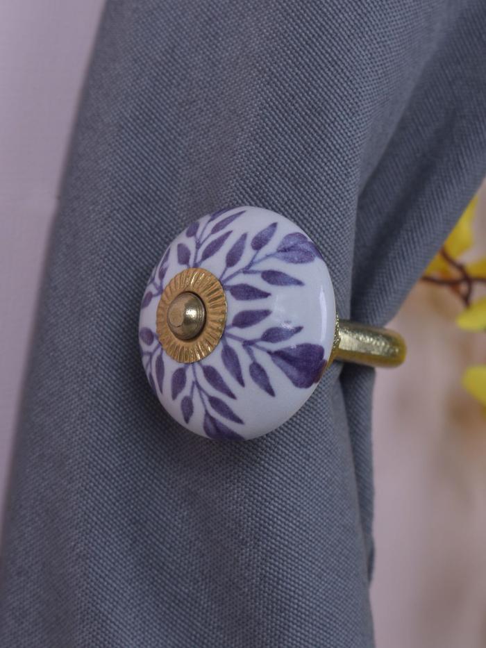 Curtain Tie | Curtain Tie Backs Hook Decorative Wall Hook- Light Purple (Set of Two) Curtain Tie Curtain Tie