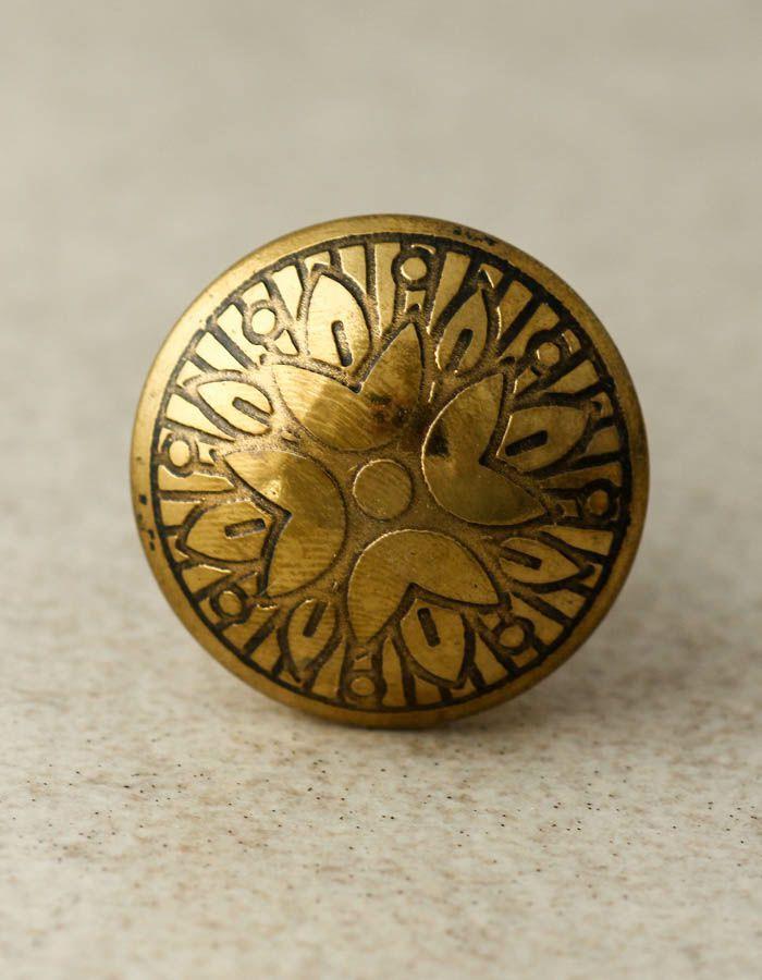 Metal Knobs | Brass Antique Round Shape Cabinet Drawer Cabinet Knobs Metal Knobs