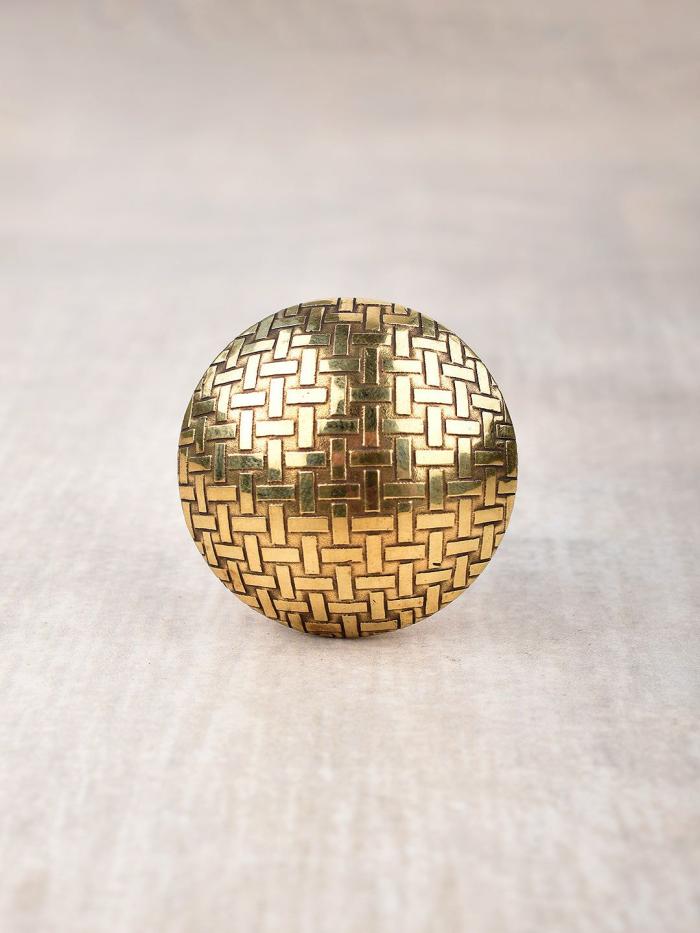 Metal Knobs | Brass knob-AAH-007 Cabinet Knobs Metal Knobs