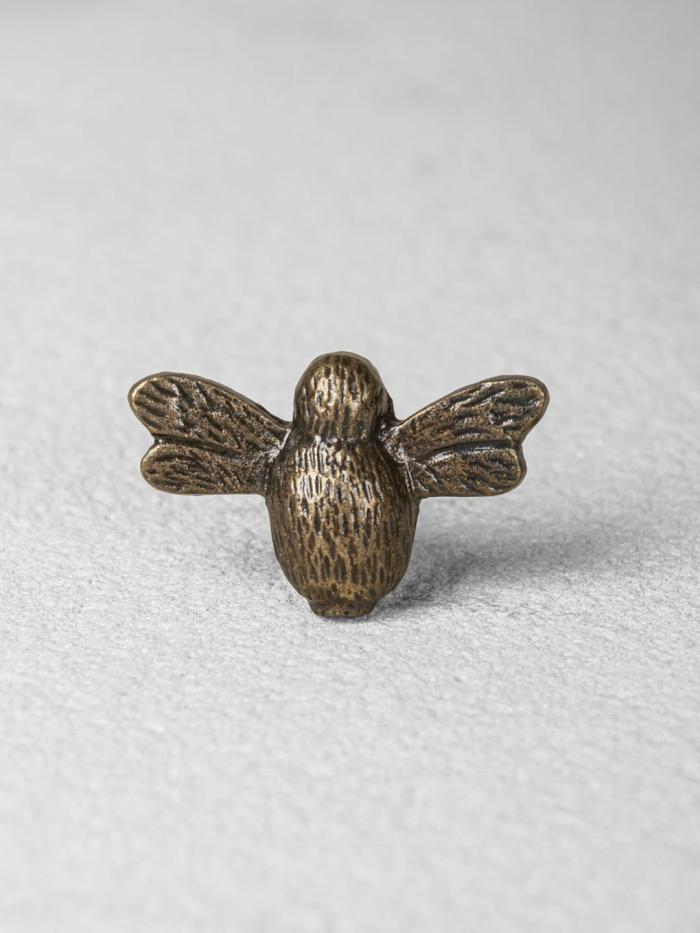 Metal Knobs | Bumble Bee Antique Brass Metalllic Cabinet Knobs Metal Knobs