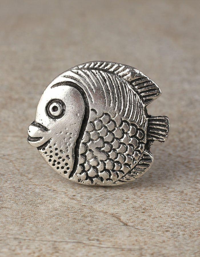 Metal Knobs | Fish Shape Metal Drawer Cabinet Knobs Metal Knobs