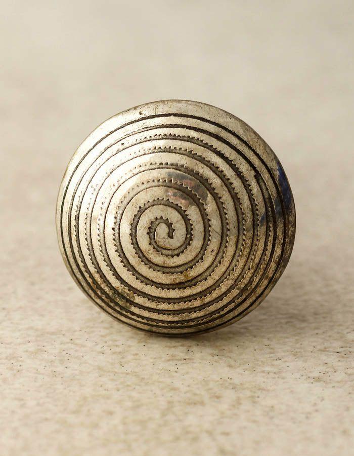 Metal Knobs | Sliver Color Brass knob-AAH-028 Cabinet Knobs Metal Knobs