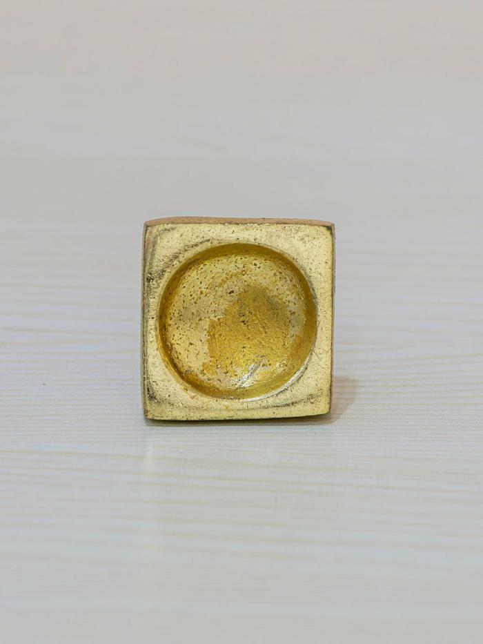 Metal Knobs | Square Brass Metal Cabinet Knobs Metal Knobs