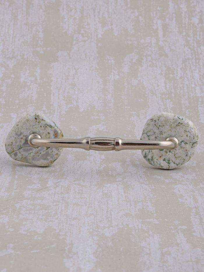 Natural Gemstone Pull | Agate Natural Gemstone Cabinet Furniture Pull – Multi Natural Gemstone Pull Natural Gemstone Pull