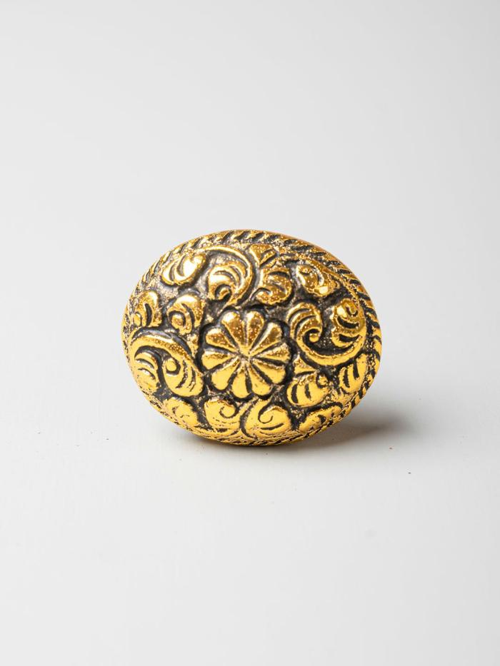 New Arrival | Oval Shaped Cast Iron Metallic Cabinet Knobs Metal Knobs