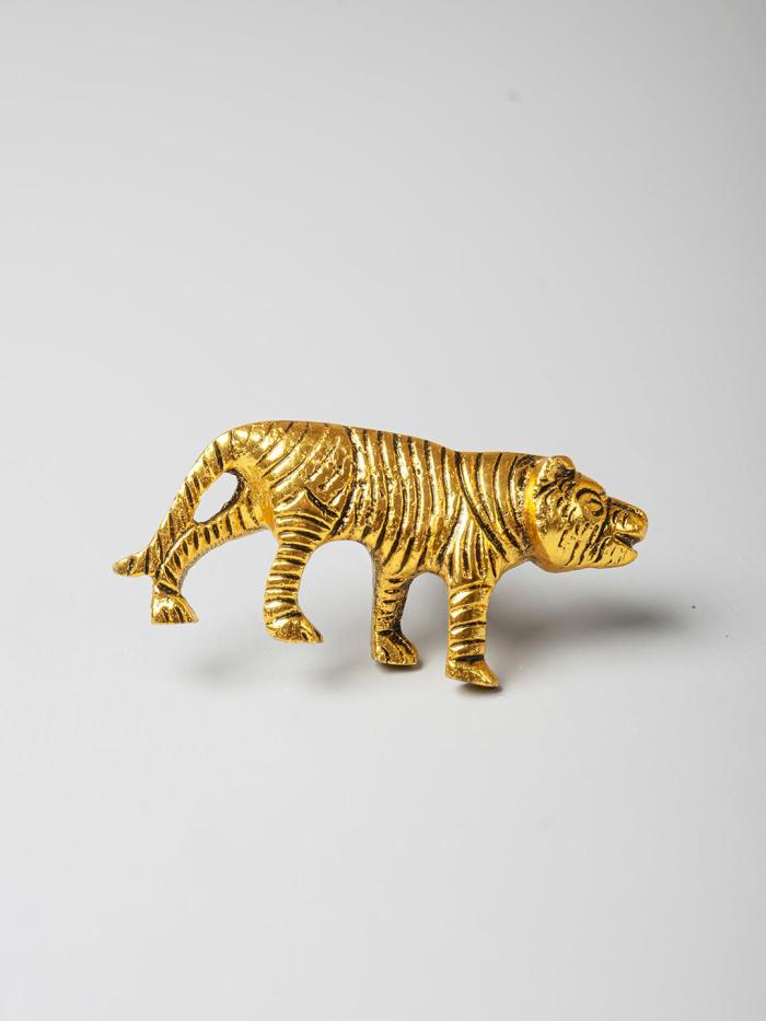 New Arrival | Tiger Shaped Cast Iron Metallic Cabinet Knobs Metal Knobs