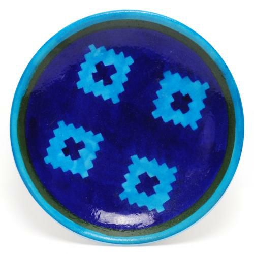 Plates-6” | Turquoise and Blue Color design Plate 6 Plates Plates-6''