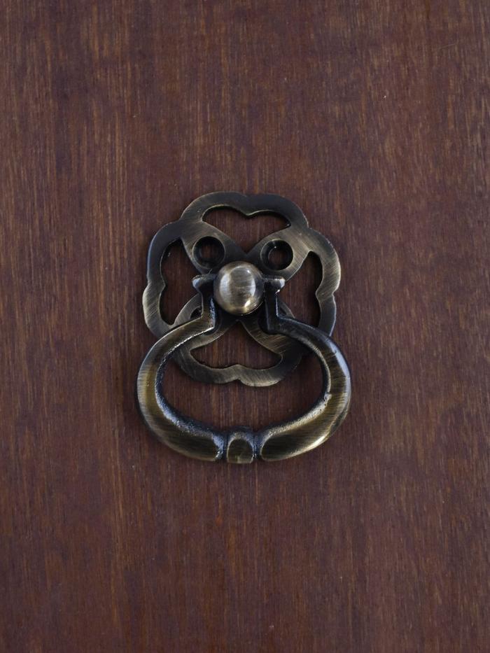 Door Knocker | Antique Brass Ring Door Knocker Cabinet Knobs Door Knocker