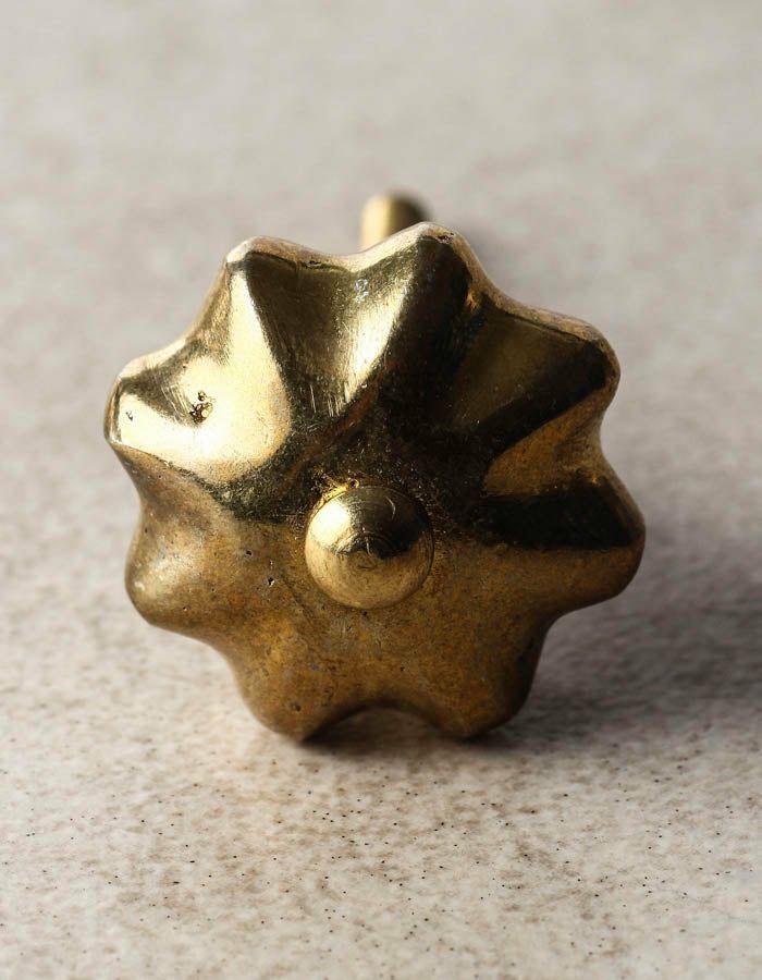 Metal Knobs | Brass Flower Kitchen Cabinet Metal Cabinet Knobs Metal Knobs